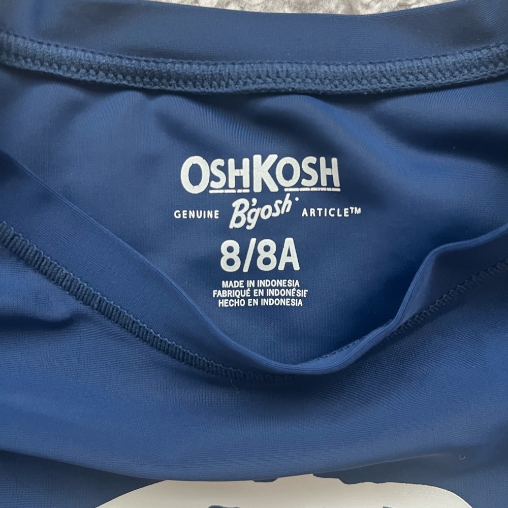 OshKosh B'gosh Patriotic Swim Trunk & Rash-guard Set - Picture 4 of 6